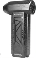 Kraftfull sladdlös turbofläkt 140 000 RPM – 62 m/s, USB-C