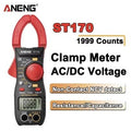 ANENG ST170 tångamperemeter – digital, AC/DC 600V och 500A