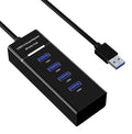 USB-hubb 4 portar – USB-förlängare med Plug & Play