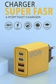 120W USB-C PD snabbladdare med 4 portar