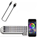 RGB LED-belysning för bilens interiör