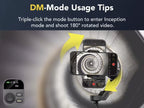 AOCHUAN Smart X2 mobilgimbal – 3-axlig stabilisering och OLED-display