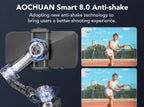 AOCHUAN Smart X2 mobilgimbal – 3-axlig stabilisering och OLED-display
