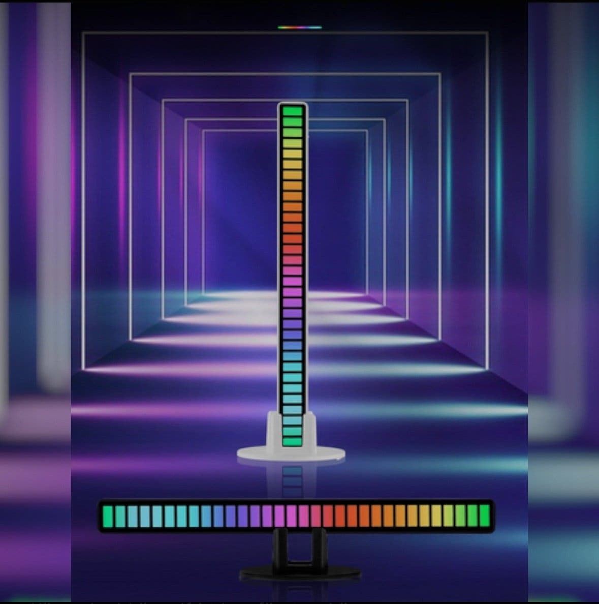 Musikstyrd LED-bar 2-pack