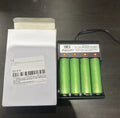 18650 batteriladdare USB med 4 platser