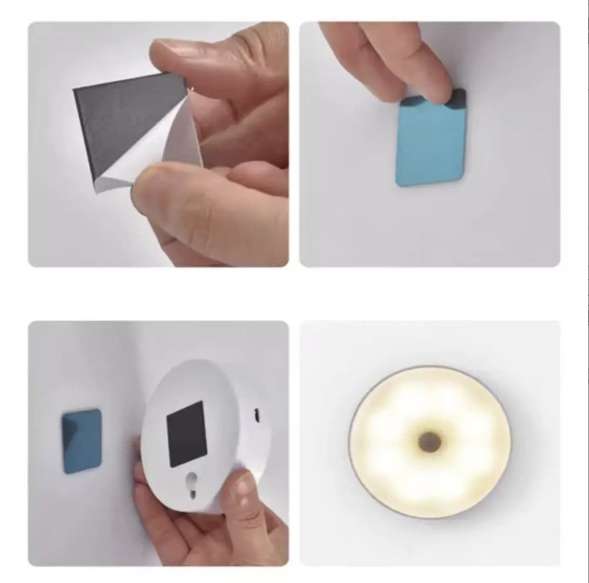LED-nattlampa med rörelsesensor