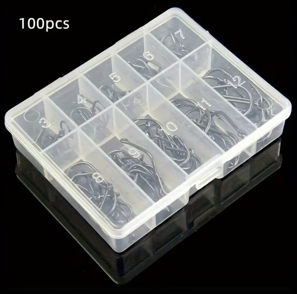 Fiskekrokar 100 st