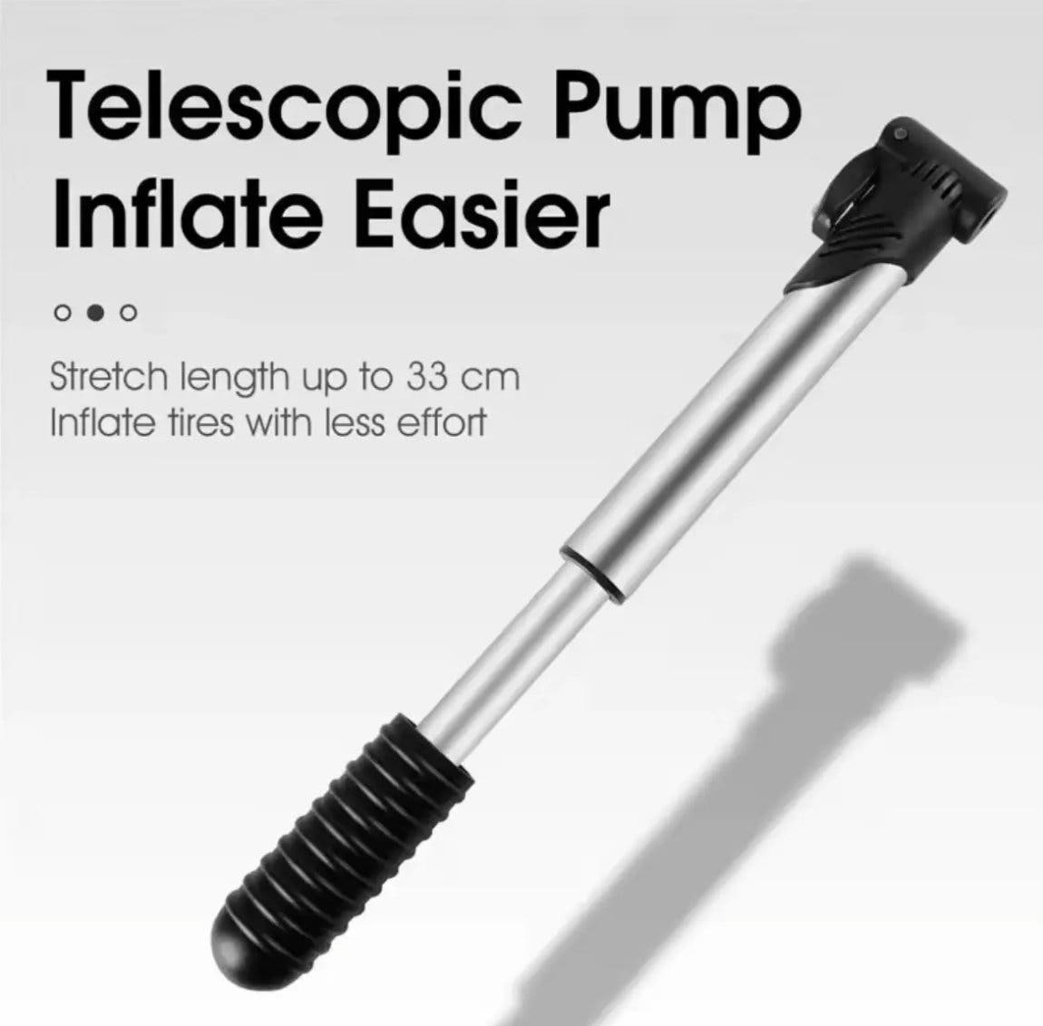 Mini cykelpump teleskopisk