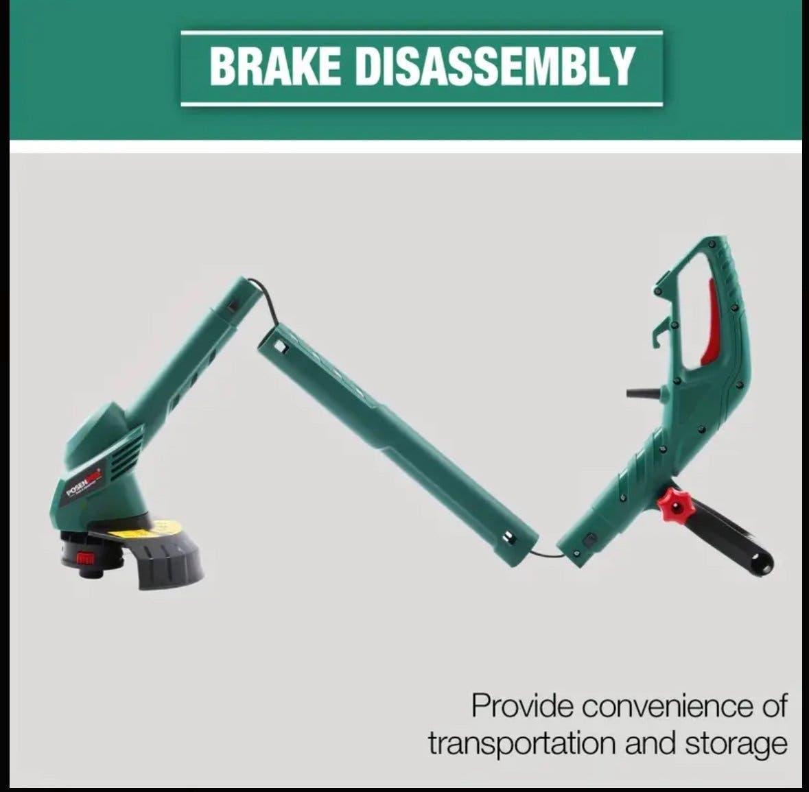 POSENPRO elektrisk grästrimmer 350W