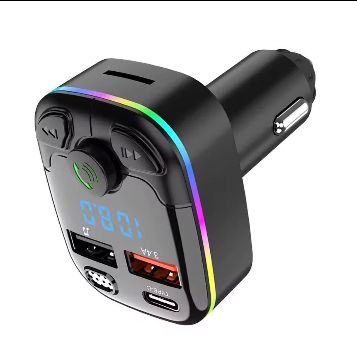 Bluetooth 5.0 FM-sändare för bil