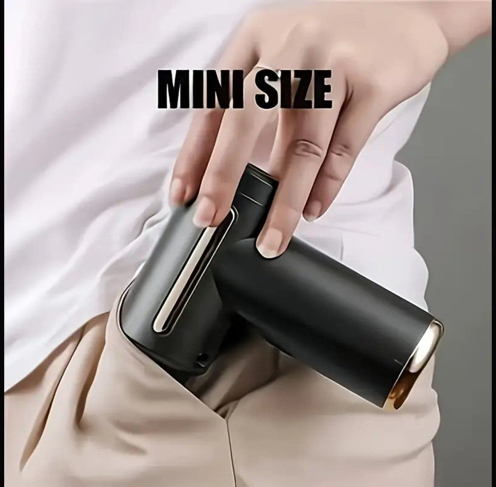 Mini massagepistol med 4 huvuden