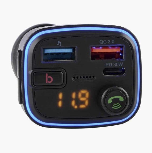 Bluetooth FM-sändare QC 3.0 PD 30W