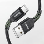 USB-A till USB-C-kabel 3,1A
