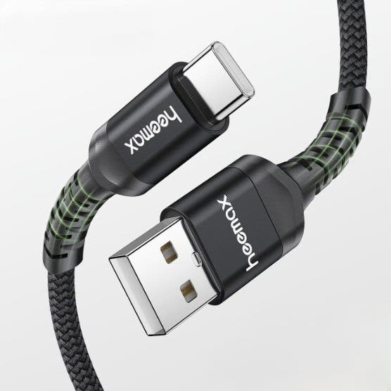 USB-A till USB-C-kabel 3,1A
