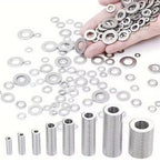 Planbrickor i rostfritt stål M2–M10