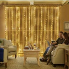 Ljusgardin 3 × 1 m med 100 LED