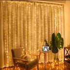 Ljusgardin 3 × 1 m med 100 LED