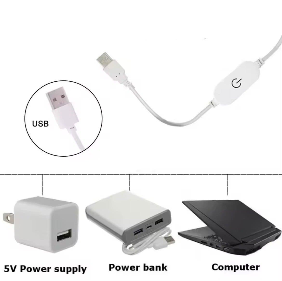 USB LED-list 1 m