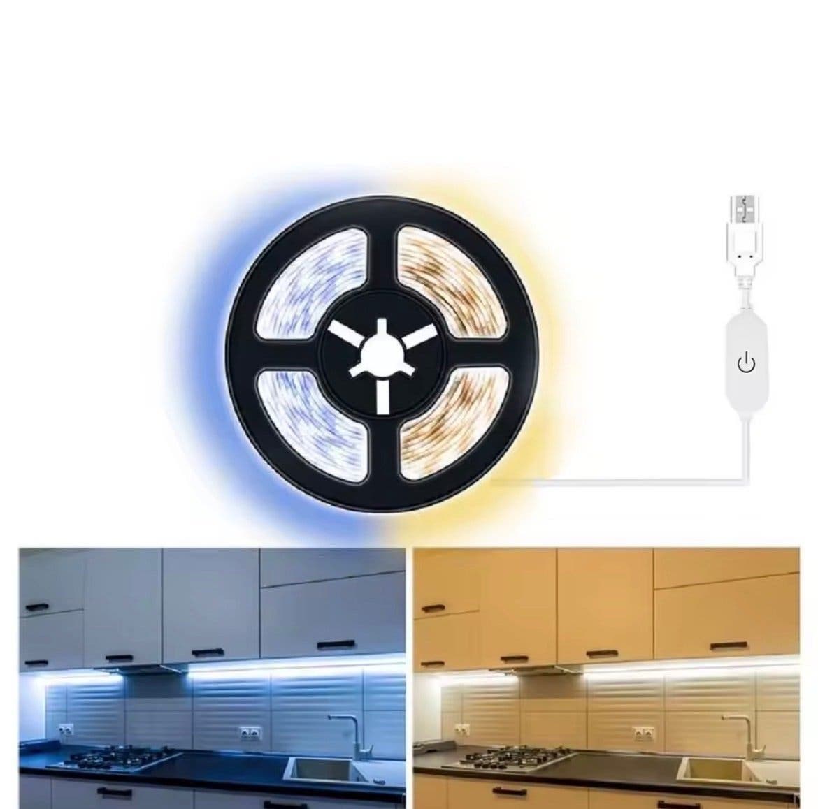 USB LED-list 1 m