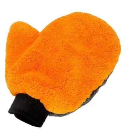 Dubbelsidig biltvätthandske i mikrofiber