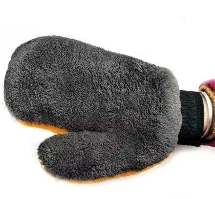 Dubbelsidig biltvätthandske i mikrofiber