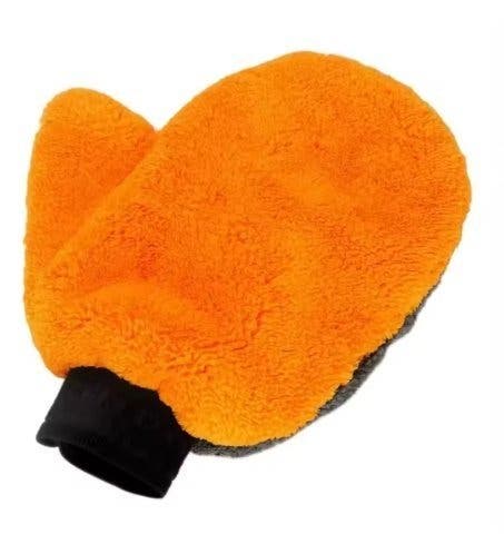 Dubbelsidig biltvätthandske i mikrofiber