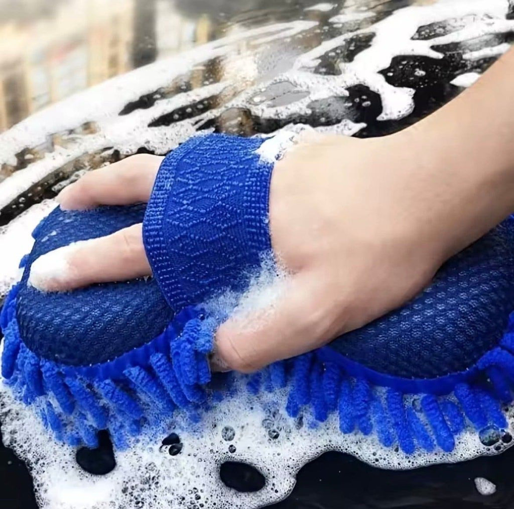 Mikrofiber-tvättsvamp för biltvätt