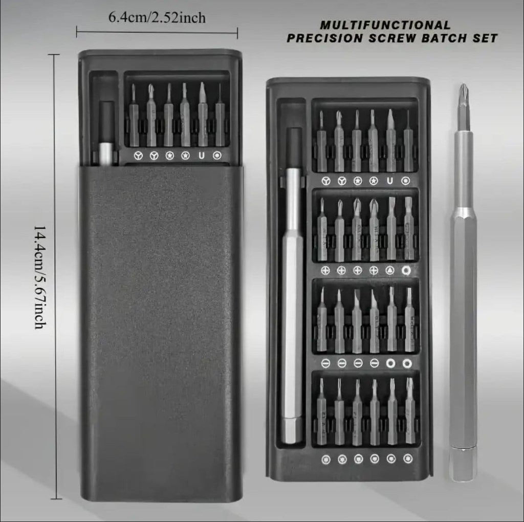 Precisionsmejselset 25-i-1