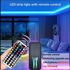 RGB LED-list 20 m med fjärrkontroll och app