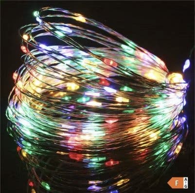 USB-ljusslinga 5 m med 50 LED