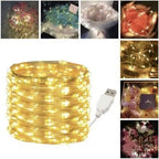 USB-ljusslinga 5 m med 50 LED