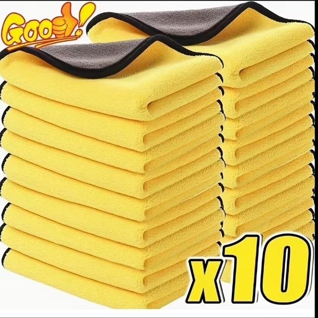 Mikrofiberdukar 10-pack 23 × 23 cm