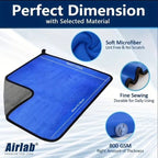Mikrofiberdukar 4-pack 30 × 60 cm för biltvätt