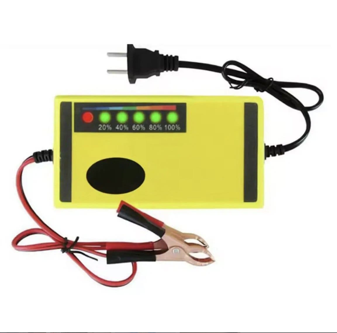 Batteriladdare 12V 2A för bil och MC