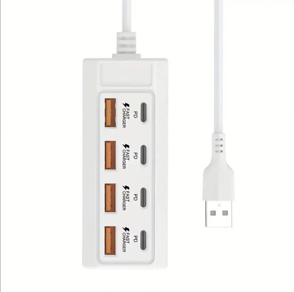 USB-laddstation 8 portar 25W