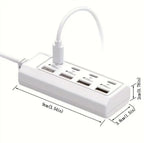 USB-laddstation 8 portar 25W