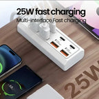 USB-laddstation 8 portar 25W