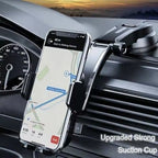 Mobilhållare för bil med sugkopp, 360° roterbar
