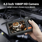 Inspektionskamera 4,3" 1080P med 2600 mAh batteri