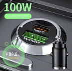 USB-C-billaddare 100W PD