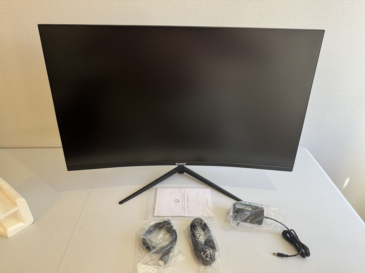 Böjd gamingskärm 32" 180 Hz