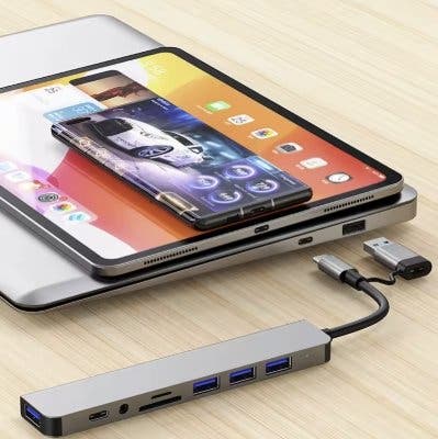 USB-C-hubb 8-i-1