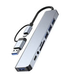 USB-C-hubb 8-i-1