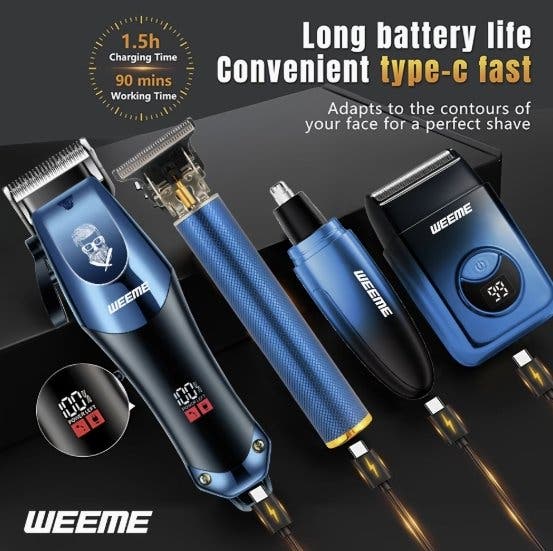 WEEME trimmerset 4 delar