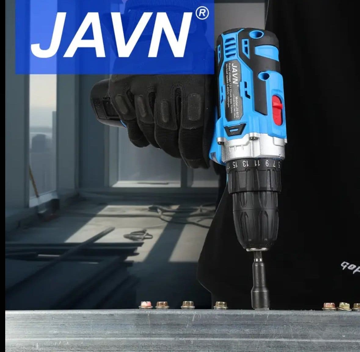 JAVN borrmaskin och skruvdragare 12V