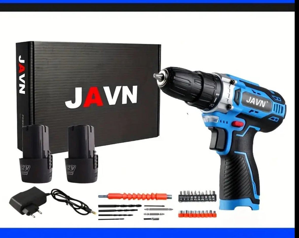 JAVN borrmaskin och skruvdragare 12V