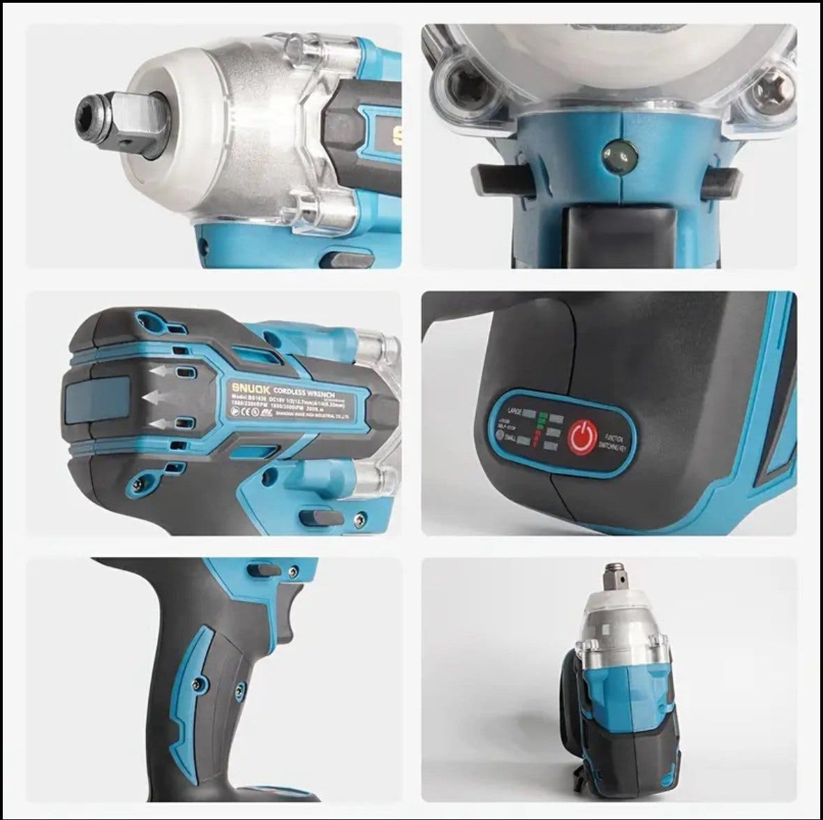 SNUOK mutterdragare 18V 280 Nm
