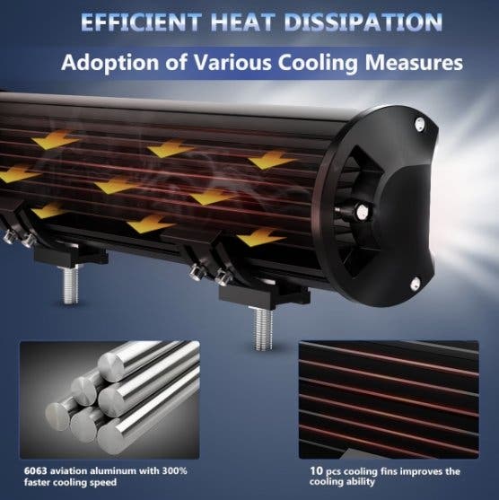 LED-ramp 52 cm 120W