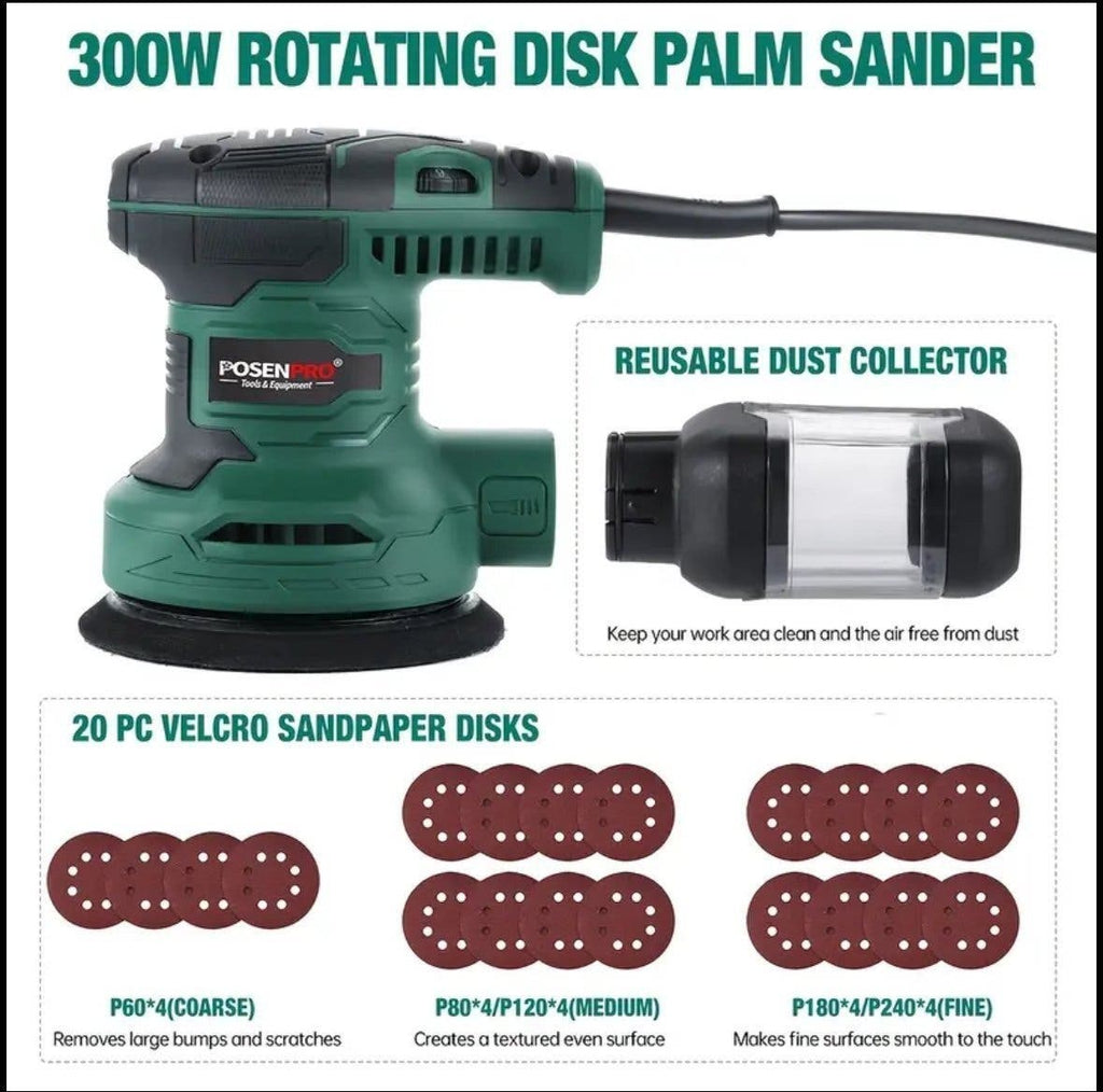 POSENPRO excenterslip 300W 125 mm