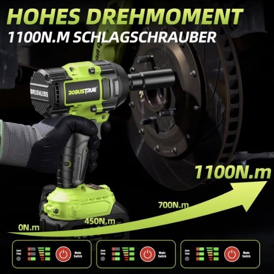 ROGUS TRUE slagskruvdragare 1100 Nm